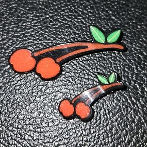 Cherry Hair Clips